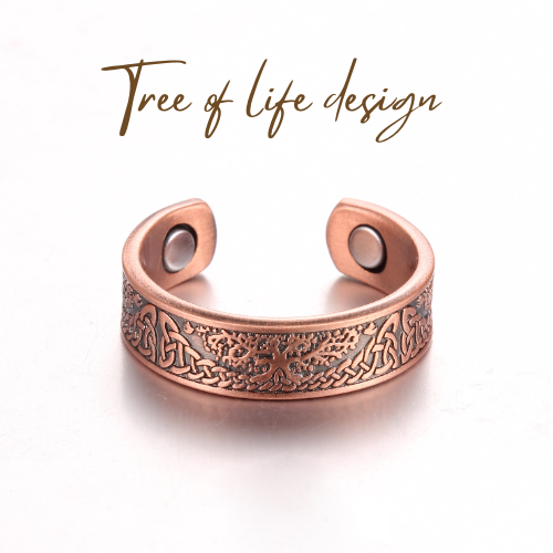 Pure Copper Magnetic Therapy Ring-1