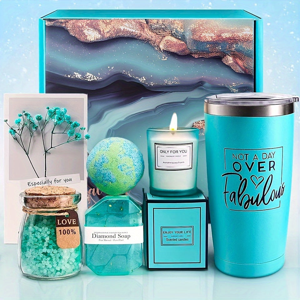 Spa Gift Box Sandalwood Scent Set for Women-1