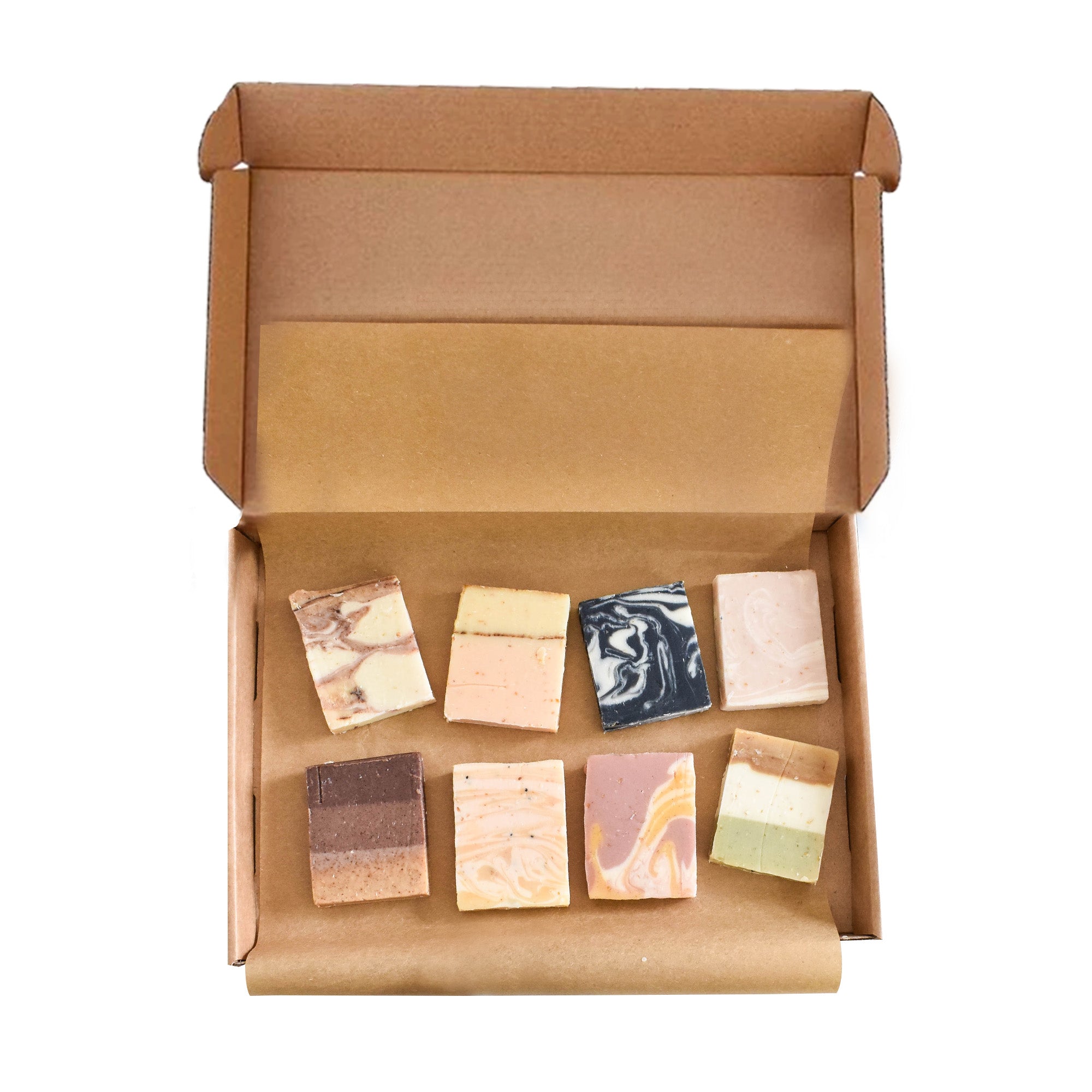 Soap Sampler Gift Set -  8 x 15g  Mini Travel Soaps - Letterbox Sized gift set-1