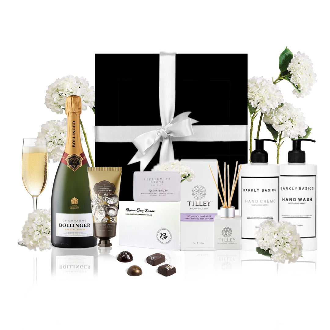 Self Care with Champagne Gift Hamper-2