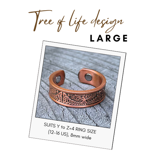 Pure Copper Magnetic Therapy Ring-5